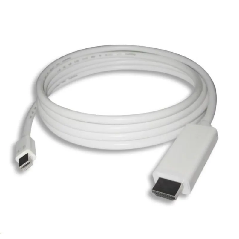 PREMIUMCORD Mini DisplayPort kábel 1.2 na HDMI 2.0, pre rozlíšenie 4Kx2K…