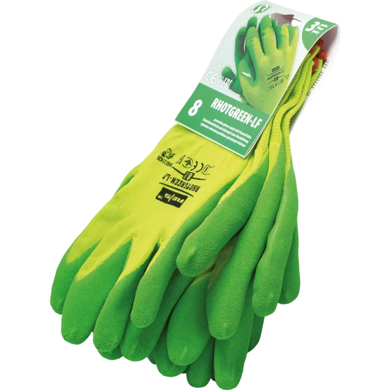 Reis RHOTGREEN rukavice 3 Pack Green/Yellow 6-10