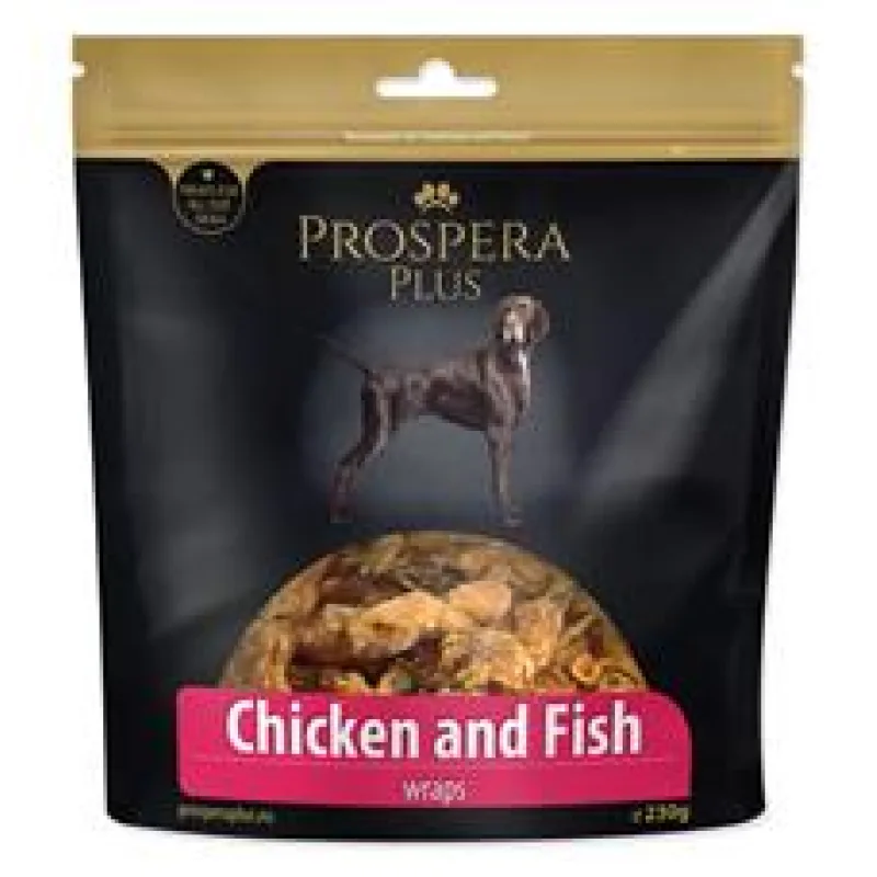 Pochoutka PROSPERA Plus rybičky obalené kuřetem 230g