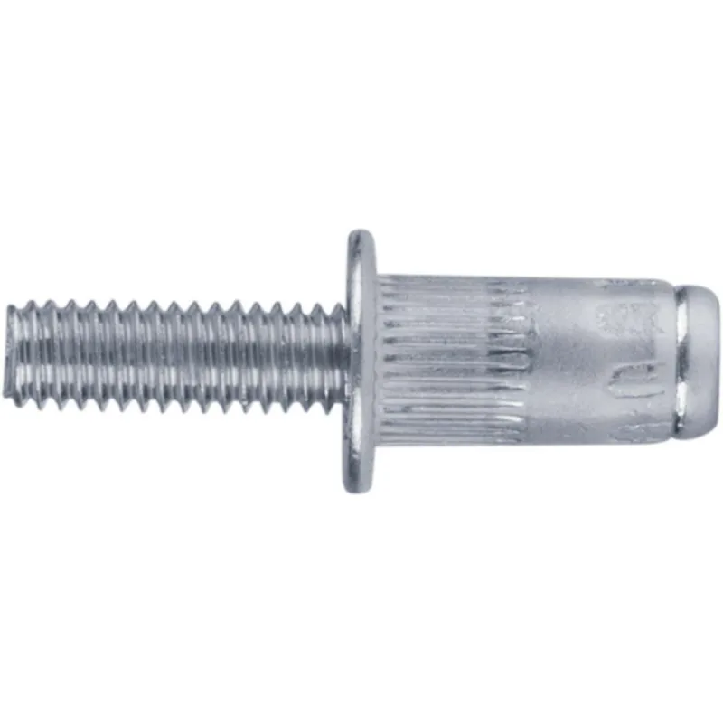 Skrutky nitovacie pozinkované, M4x12mm, 50ks, FORTUM