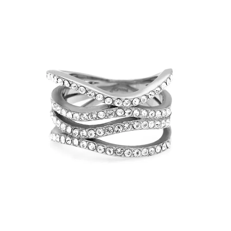 MPM Prsten z chirurgické oceli Ring 8053, Silver, size 54