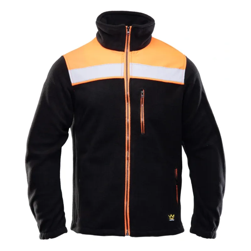 Polstar Seven Kings RIVAL ORPO mikina Black/Orange