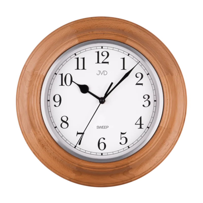 JVD Klasické netikající tiché hodiny JVD quartz NS27043/68