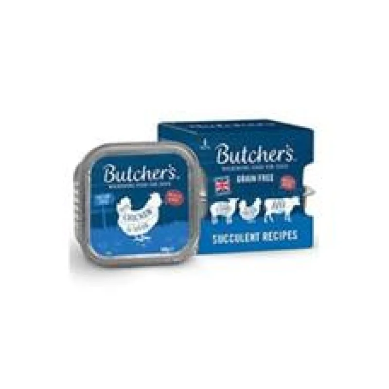 Butcher’s Dog Original hovězí/kuř/jehn vanička 4x150g