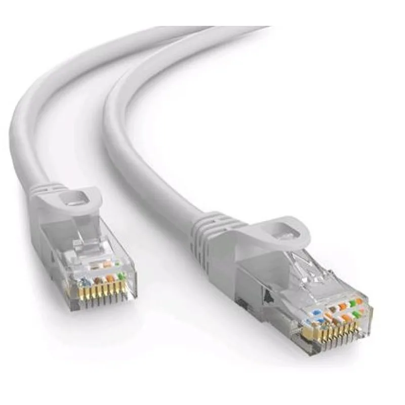 Kábel C-TECH patchcord Cat6e, UTP, šedý, 0,5m CB-PP6-05