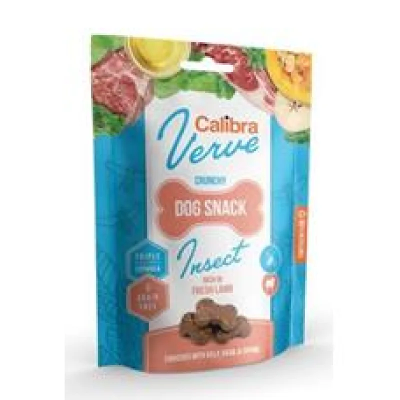 Calibra Dog Verve Crunchy Snack Insect&Fresh Lamb 150 g