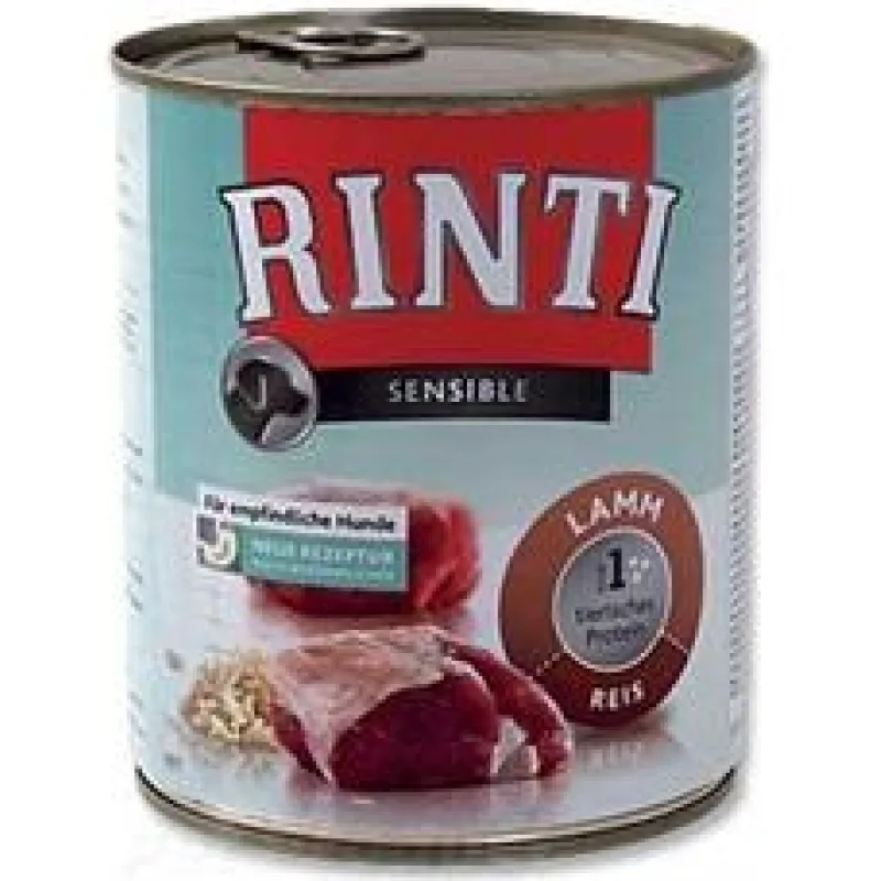 RINTI Sensible Jehně+Rýže 400 g