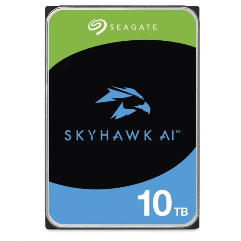 SEAGATE HDD 10TB SKYHAWK AI, 3.5", SATAIII, 7200 RPM, Cache 256MB, …