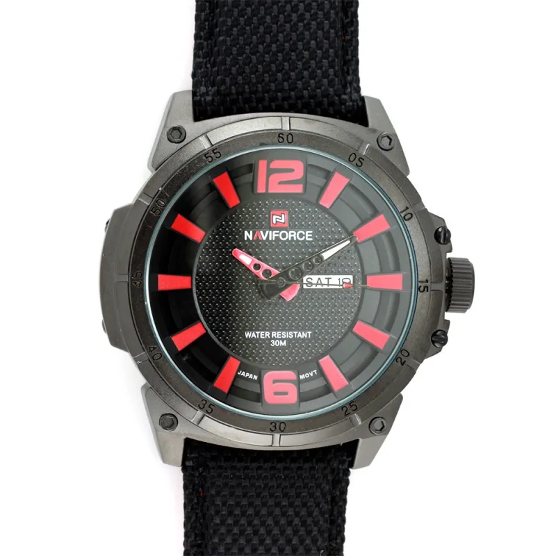 MPM Moderní pánské hodinky s textilním řemínkem W01X.10858.C