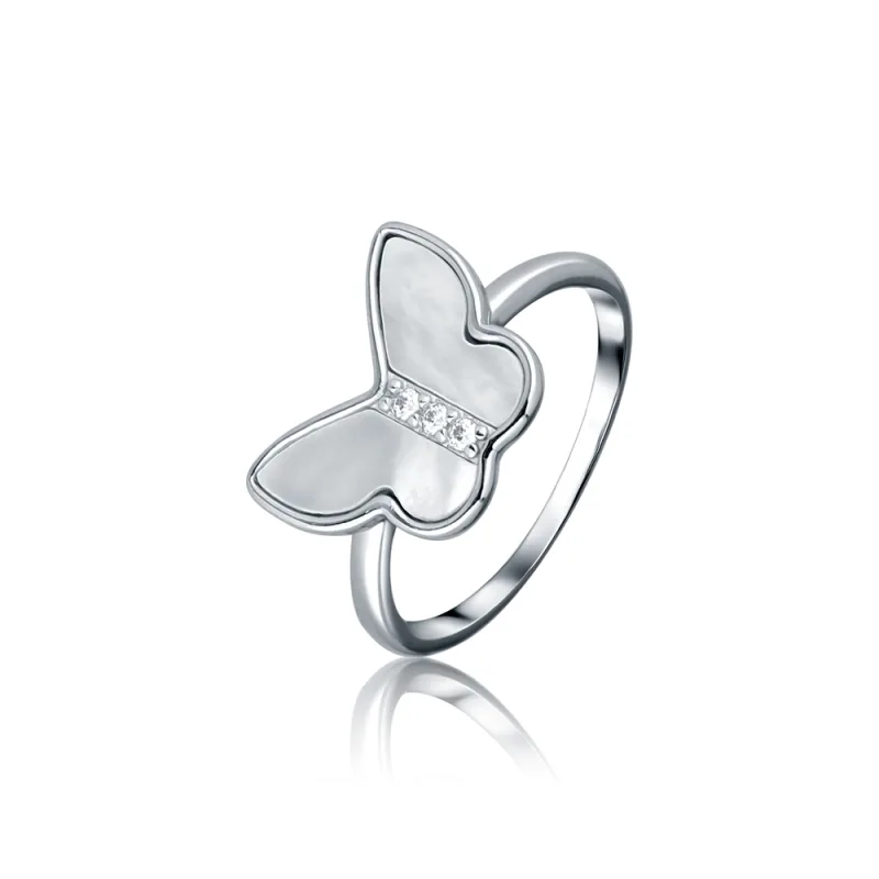 JVD Dámský stříbrný prsten se zirkony SVLR1230X61O158