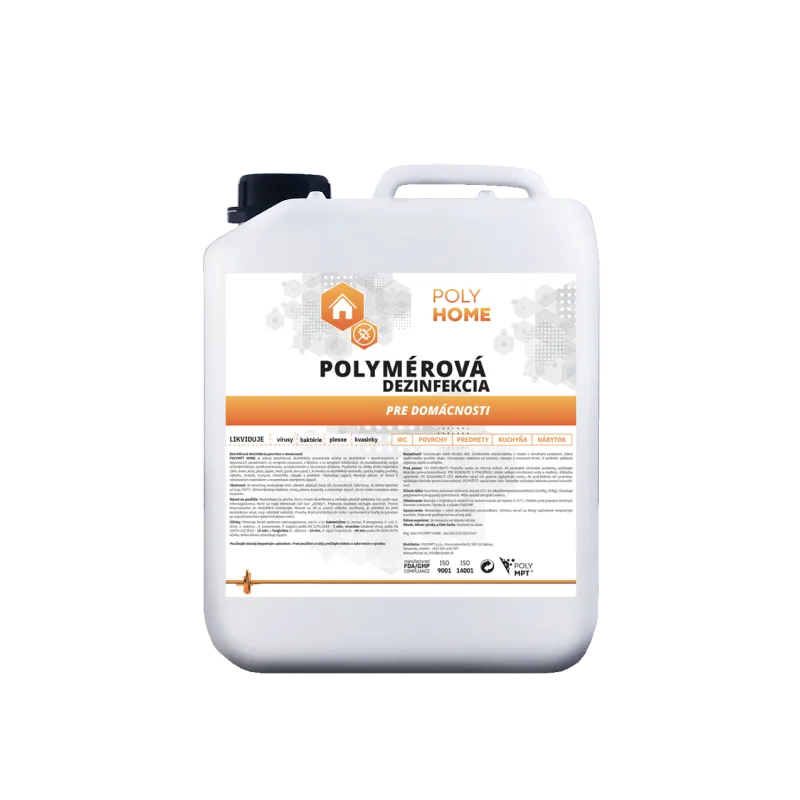 POLY HOME dezinfekcia domácnosti bez chlóru – likvidácia plesní a zápachu, POLYMPT
