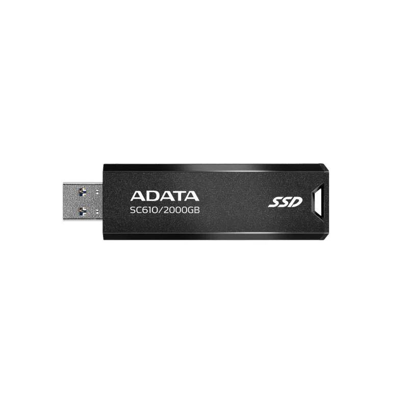 ADATA SC610/ 2TB/ SSD/ Externá/ Čierna/ 5R SC610-2000G-CBK/RD