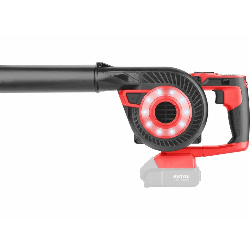 Fukár/vysávač aku Share20V, bez aku, 63,5m/s, EXTOL PREMIUM