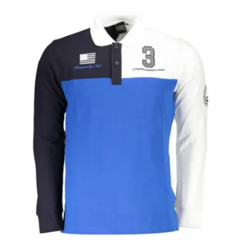 U.S. Grand Polo USP-656 polo tričko modré