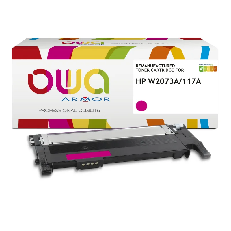 OWA Armor toner kompatibilný HP W2073A, 117A, 700st, červená/ magenta…