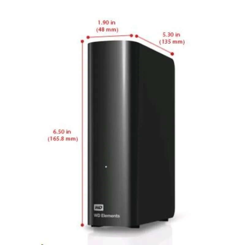 WD Elements Desktop 4 TB Ext. 3.5" USB3.0, čierna WDBWLG0040HBK-EESN