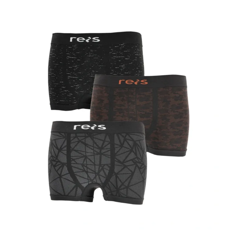 Reis UP BOXBIT Boxer 3 Pack farebné