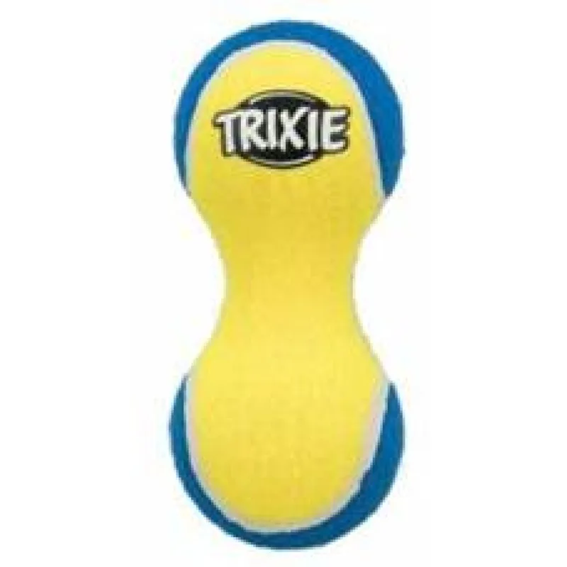 Tenisová činka modro-žlutá TRIXIE 15 cm