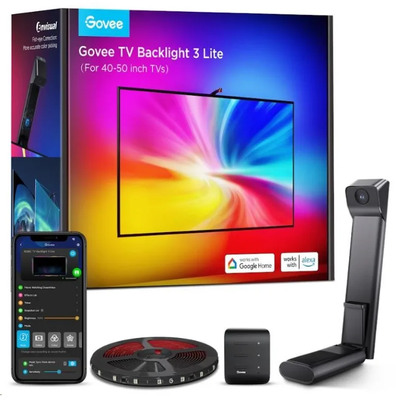 Govee TV Backlight 3 Lite TV 40-50" SMART LED podsvícení RGBIC H60973D1