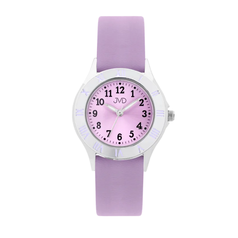 JVD Dětské dívčí růžové hodinky JVD J7216.1