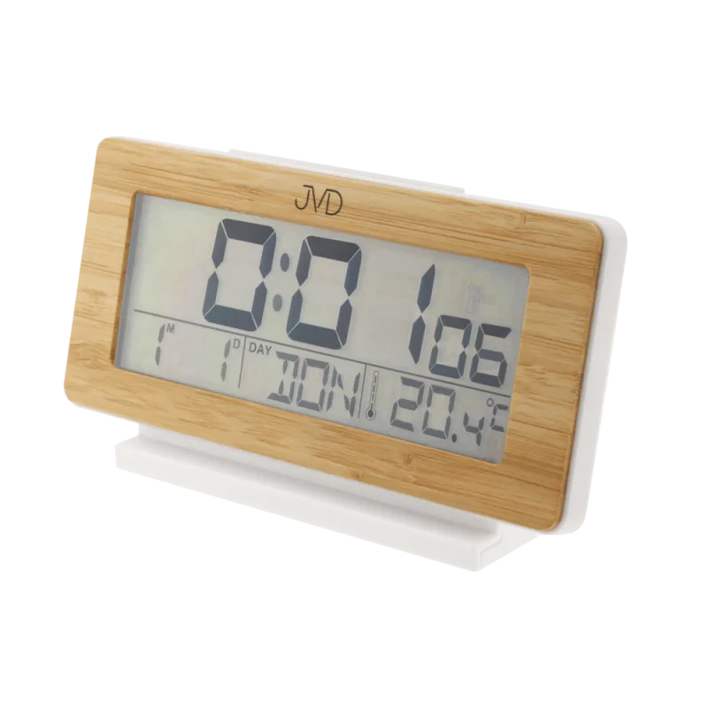 JVD Rádiem řízený digitální multifunkční budík JVD RB3523.3 s teploměrem