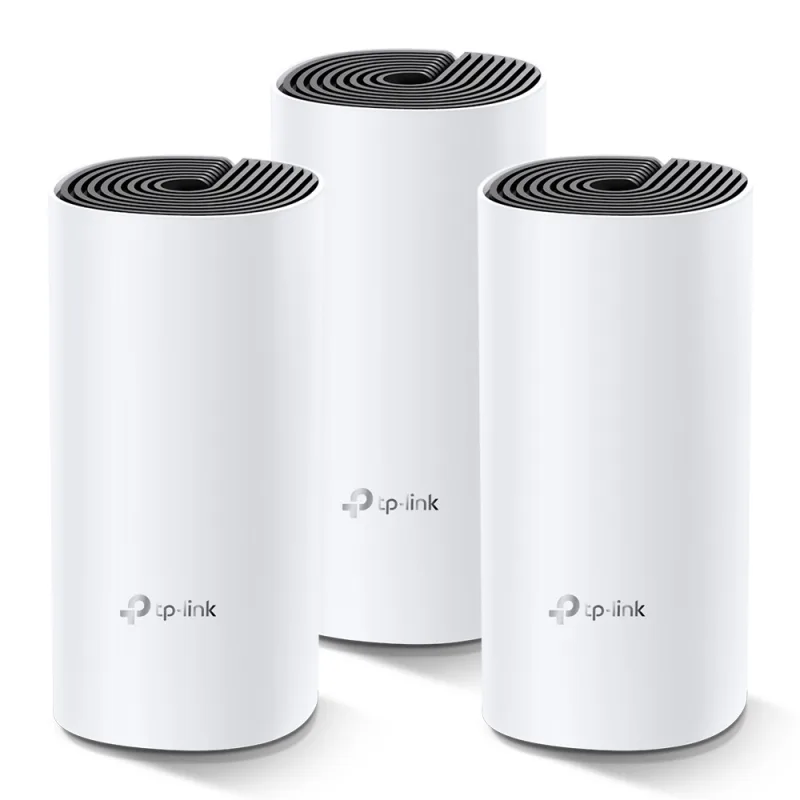 TP-Link AC1200 Whole-Home Mesh Wi-Fi System Deco M4(3-Pack), 2xGigabit…