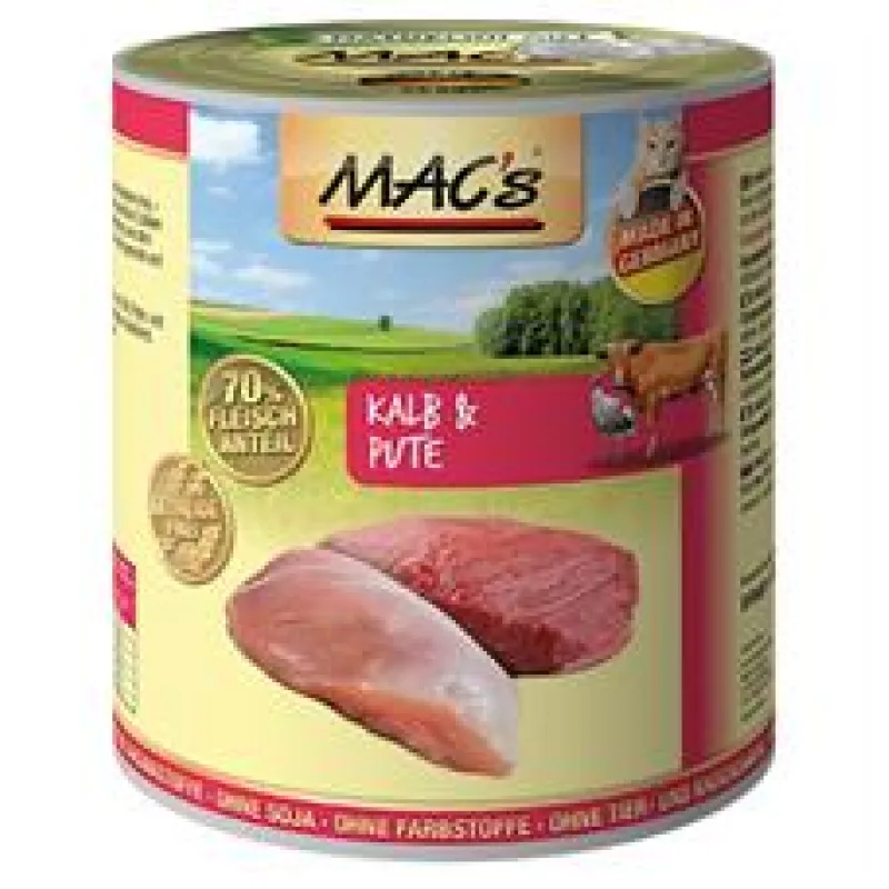 Konz. MACs Cat TELECÍ a KRŮTA 800 g