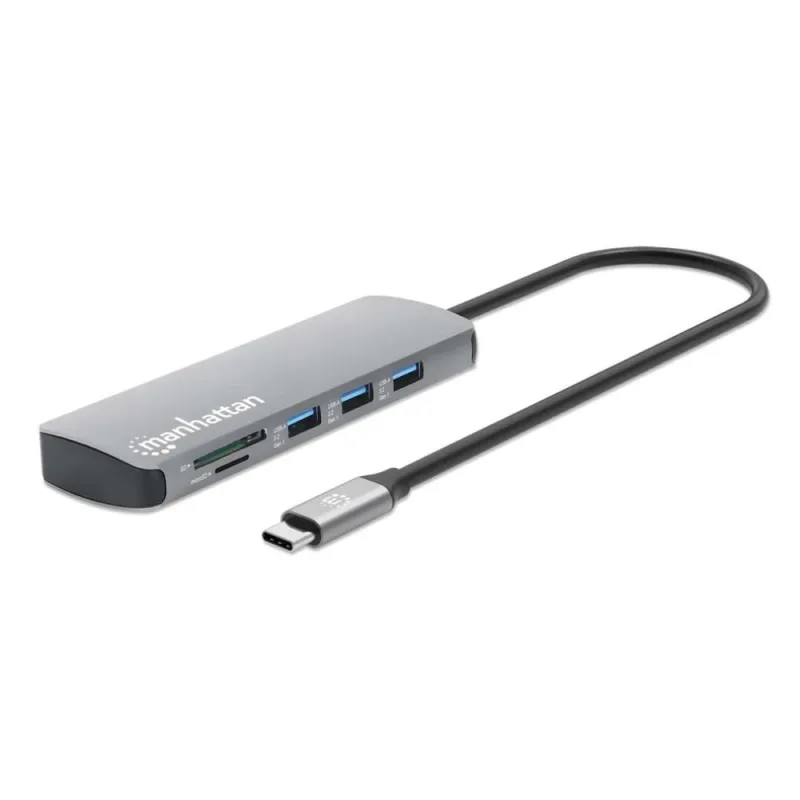 MANHATTAN Dokovací stanice USB-C 9v1, 1xHDMI, 2xUSB-C, 3xUSB, 1xRJ45,…