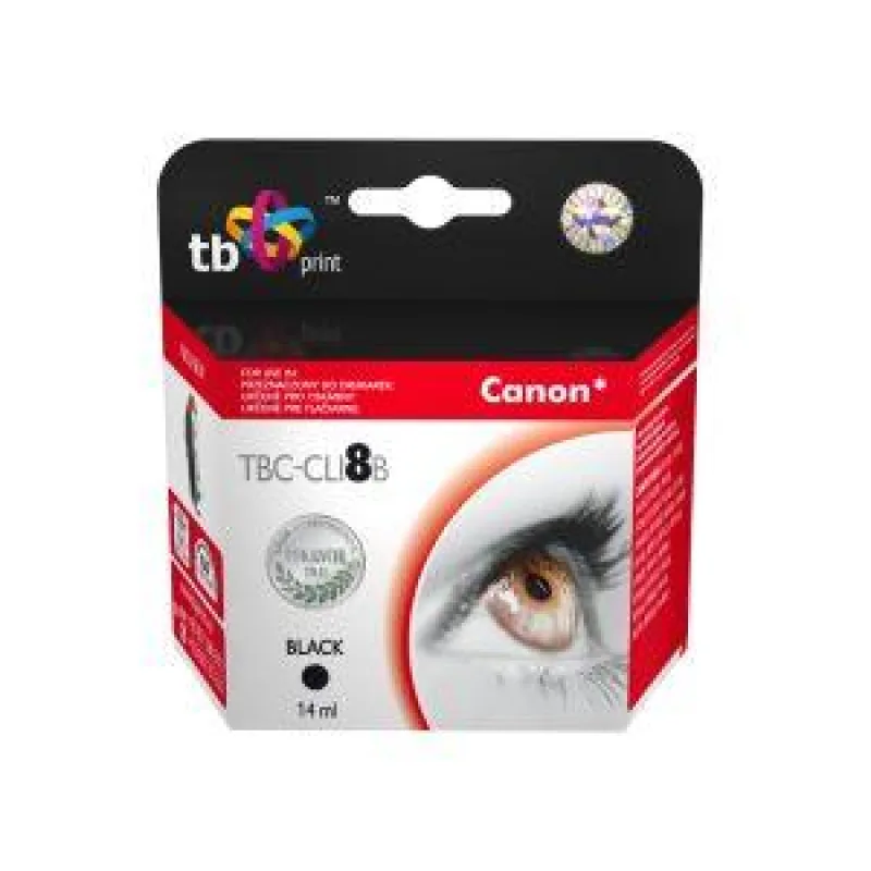 Ink. kazeta TB kompat. s Canon CLI-8BK 100% new TBC-CLI8B