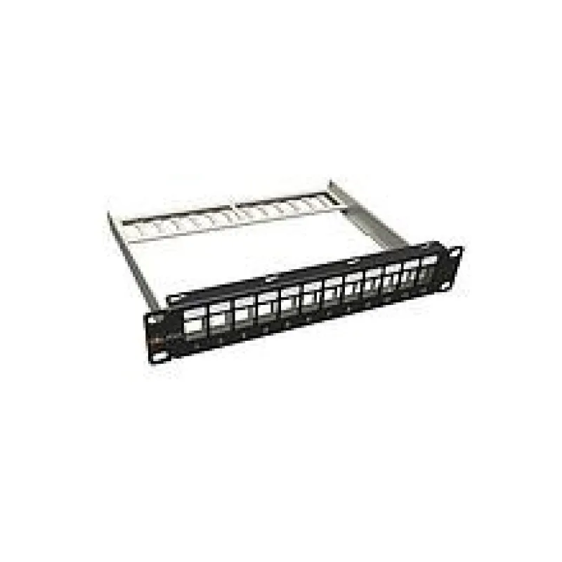 Solarix 10" modulární neosazený patch panel Solarix 12 portů 1U SX12M-0…