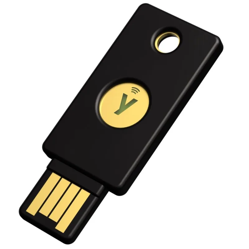 Security Key NFC - USB-A, podporující vícefaktorovou autentizaci (NFC), …