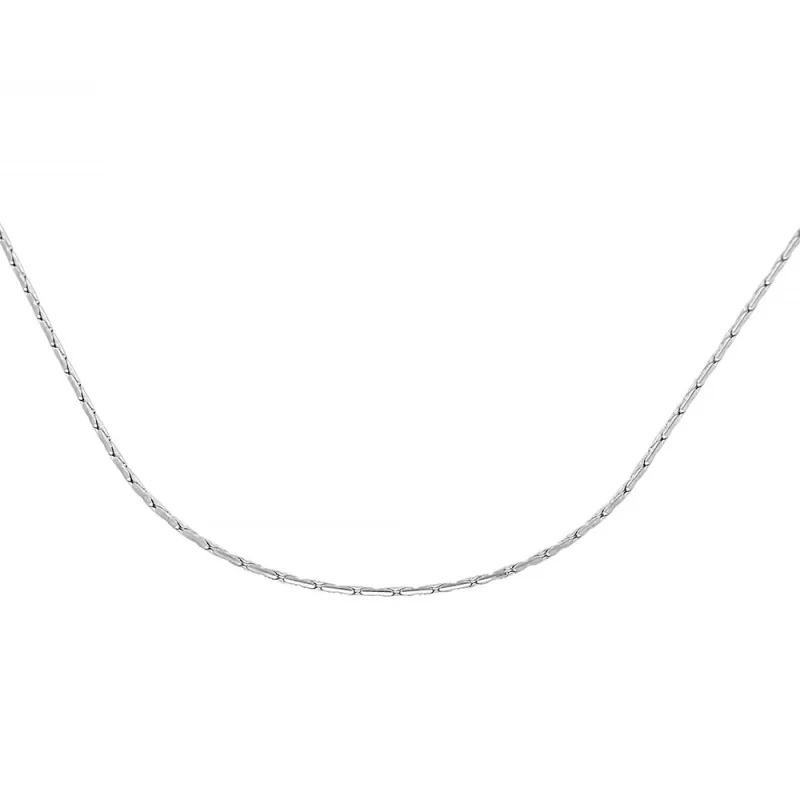 JVD Dámský ocelový nerezový řetízek 6554 - stříbrné barvy SNE.6554.. 50cm