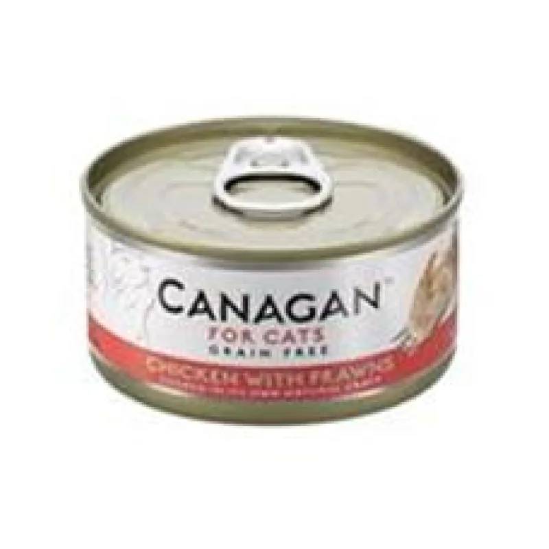Canagan Cat konz. - Kuře a Krevety 85 g