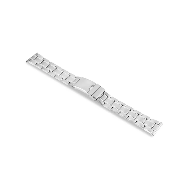 JVD Pánský ocelový řemínek na hodinky Kovový tah KT 204/24