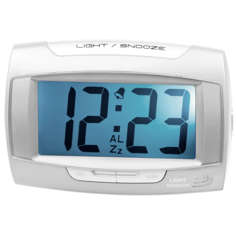 JVD Bateriový bílý digi digitální budík JVD SB91.6