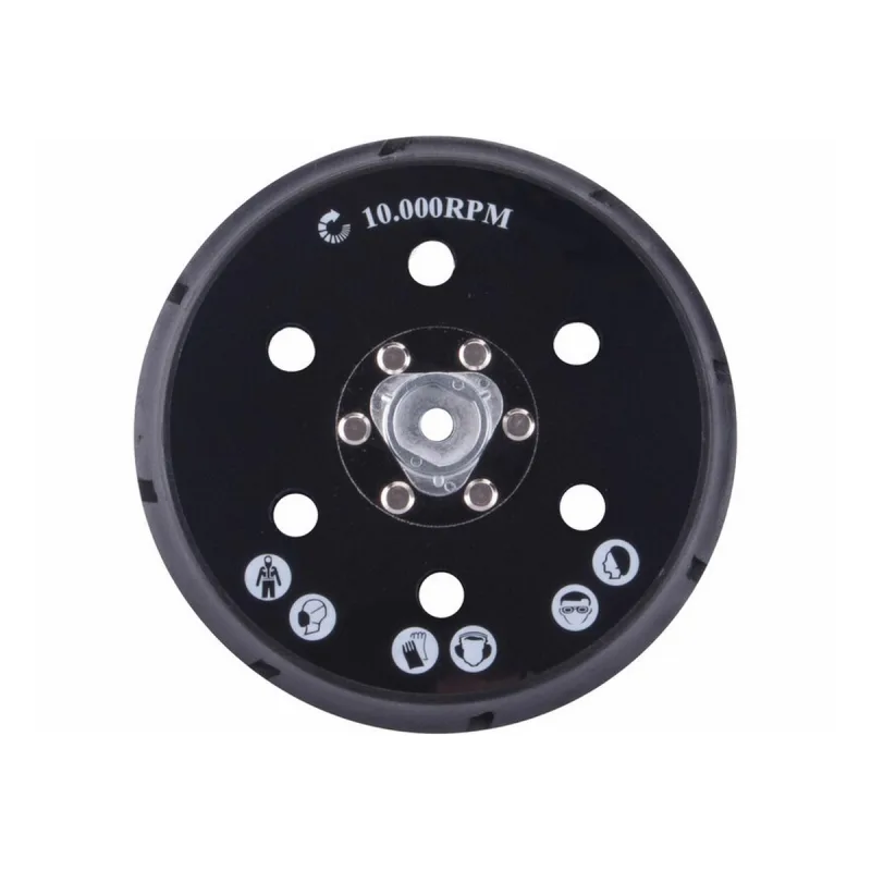 Unášač brúsneho papiera so suchým zipsom, Ø150mm, pre 8791844, 8791845, EXTOL INDUSTRIAL