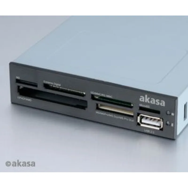 AKASA int. USB 2.0 interná čítačka kariet + USB 2.0 AK-ICR-07