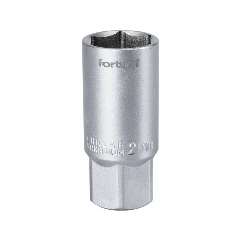 Kľúč nástrčný na sviečky, 21mm, 1/2”, FORTUM