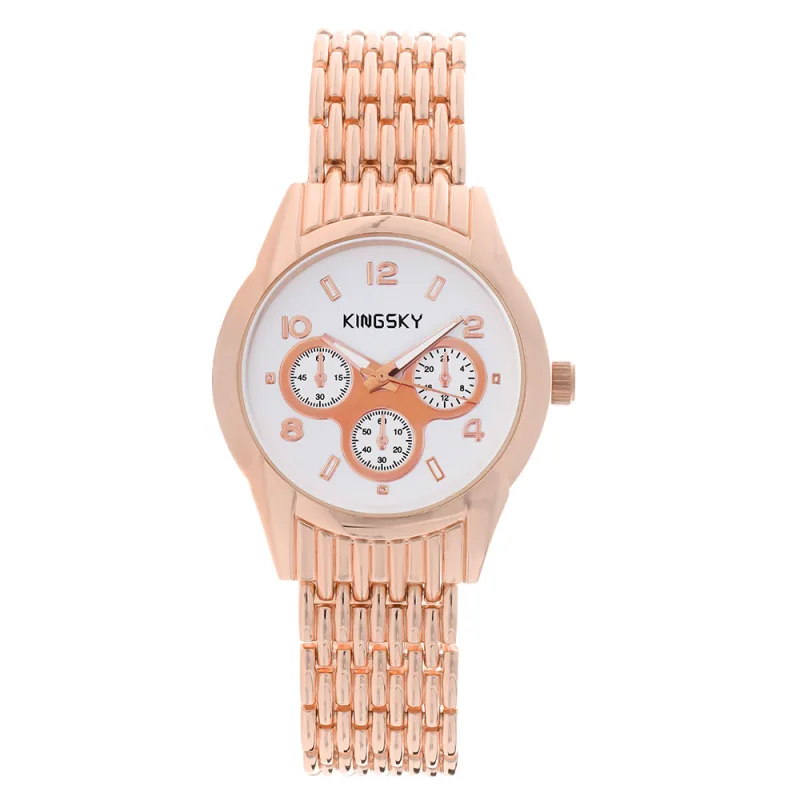 MPM Stylové dámské klasické hodinky KINGSKY Fine - E W03J.10751.E