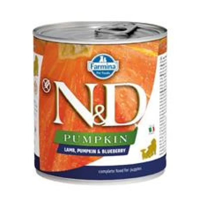 N&D DOG PUMPKIN Puppy Lamb & Blueberry 285 g + 1 ks ZDARMA