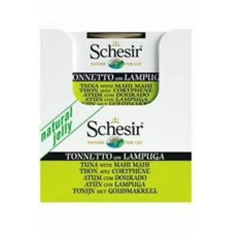 Schesir Cat konz. Adult tuňák/mahi mahi 85G
