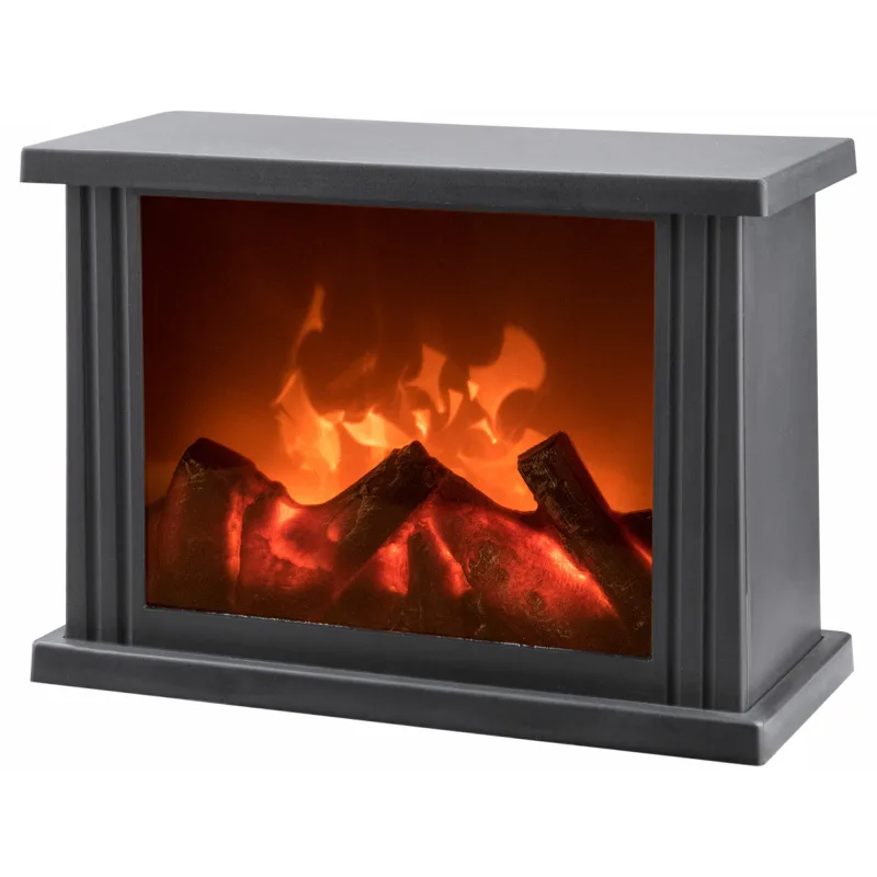 Krb LED, s plápolajúcim ohňom, 3x1,5V C, 28x12x20cm, EXTOL LIGHT