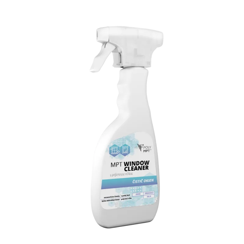 MPT Window Cleaner – čistič okien a zrkadiel bez šmúh s extra leskom, POLYMPT