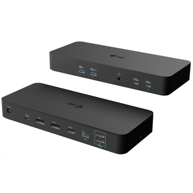 i-tec USB-C Intelligent Triple Display Docking Station, Power Delivery…