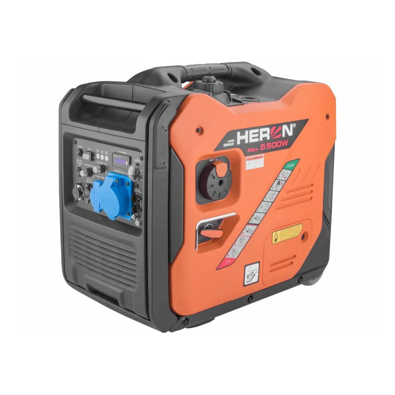 Elektrocentrála invertorová tichá 1F, 5,5kW, dialkové ovládanie, HERON