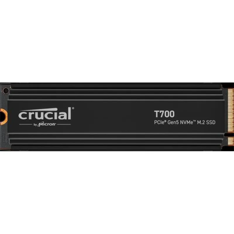 Crucial T700 1TB SSD PCIe Gen5 NVMe M.2 SSD (r11700MB/s, w9500MB/s)…