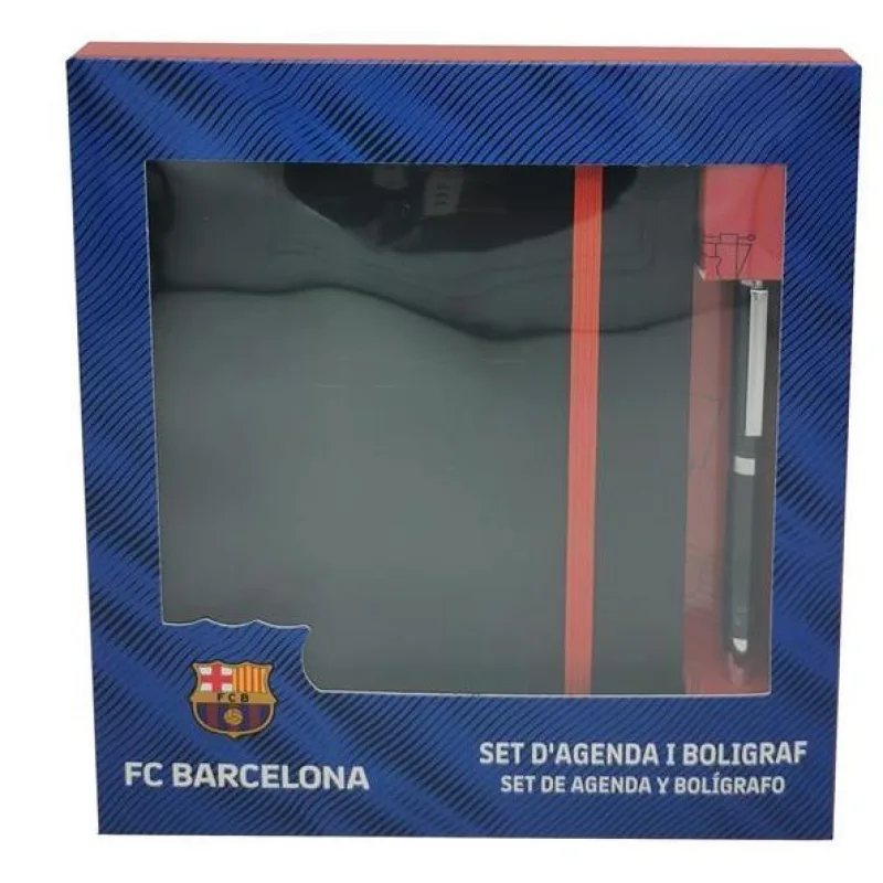 FC Barcelona zápisník a pero