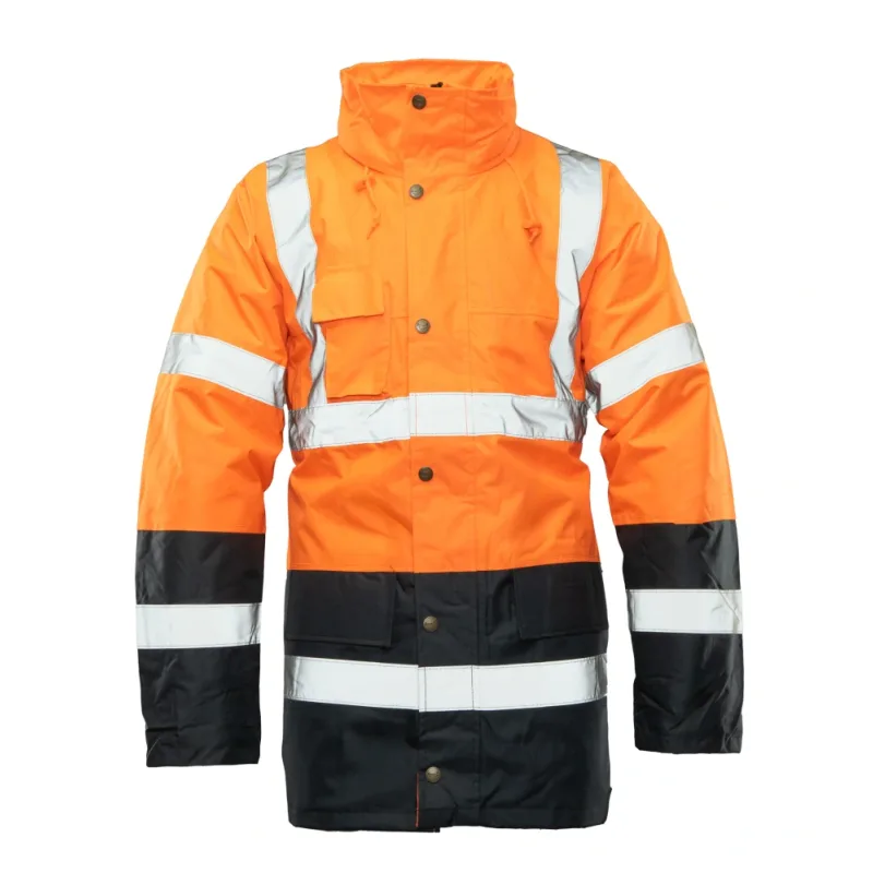 Polstar Benefit PARKA HI-VIS zimná bunda Orange/Black