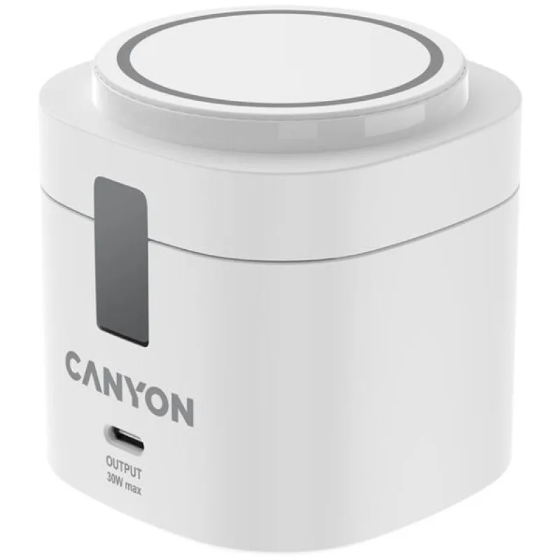Canyon WS-405, 4v1, bezdrôtová Qi2 nabíjacia stanica pre 4 zariadenia…
