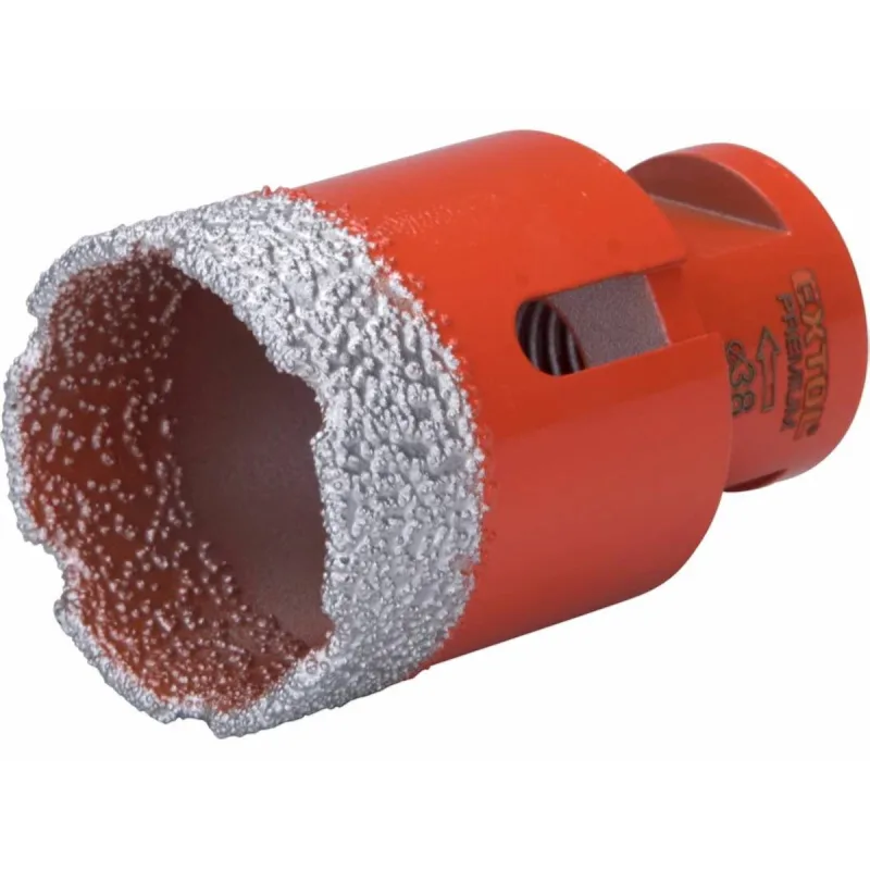 Vrták korunkový diamantový do uhlovej brúsky, ⌀38mm, EXTOL PREMIUM